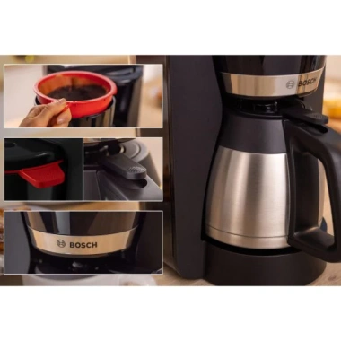 Máy Pha Cà Phê Bosch TKA6M273 - Dung tích 1.5L, Tự động giữ ấm, Tiết kiệm năng lượng, Giá ưu đãi 3.16 triệu 5
