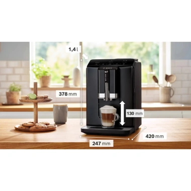 Máy pha cà phê tự động Bosch TIE20.119 - Áp suất 15 bar, thiết kế sang trọng, giảm 22% 6