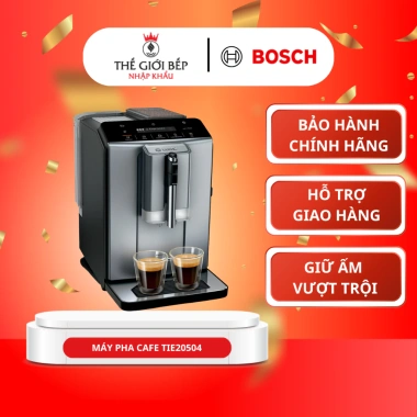 Máy pha cà phê tự động Bosch TIE20.504 Espresso, Cappuccino chuẩn quán, giảm 17% còn 21,5 triệu