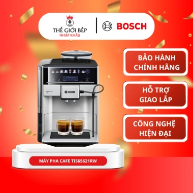 Máy pha cà phê tự động Bosch TIS65.621RW – Pha nhanh, giữ trọn hương vị nguyên chất