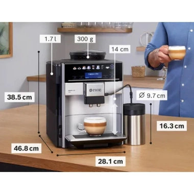Máy pha cà phê tự động Bosch TIS65.621RW – Pha nhanh, giữ trọn hương vị nguyên chất 3