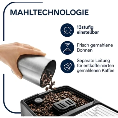 Máy Pha Cà Phê Tự Động DELONGHI DINAMICA ECAM 350.50B Espresso Cappuccino Nhập EU BH 12 Tháng Giá 20,999,000 8 Máy Pha Cà Phê Tự Động DELONGHI DINAMICA ECAM 350.50B Espresso Cappuccino Nhập EU BH 12 Tháng Giá 20,999,000 8