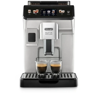 Máy Pha Cà Phê Tự Động DeLonghi ECAM 450.55.S 19 Bar Espresso Cappuccino Nhập Đức BH 12 Tháng Giá 16.5 Triệu 6 Máy Pha Cà Phê Tự Động DeLonghi ECAM 450.55.S 19 Bar Espresso Cappuccino Nhập Đức BH 12 Tháng Giá 16.5 Triệu 6