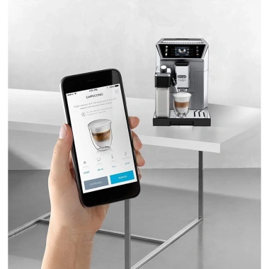 Máy Pha Cà Phê Tự Động DeLonghi PrimaDonna Class ECAM 550.85.MS - Espresso, Cappuccino, Nhập EU, Giá 18.1 Triệu 8 Máy Pha Cà Phê Tự Động DeLonghi PrimaDonna Class ECAM 550.85.MS - Espresso, Cappuccino, Nhập EU, Giá 18.1 Triệu 8