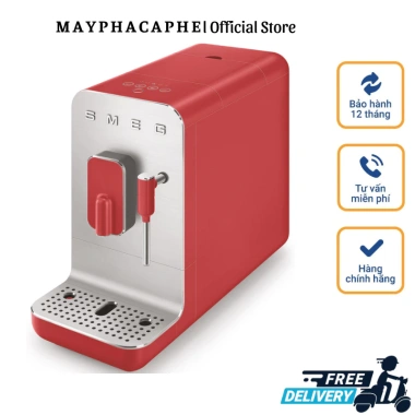 Máy Pha Cà Phê Tự Động Smeg BCC02RDMEU Red 19 Bar 1.4L Espresso Cappuccino Nhập Đức Giảm Giá 22% 20.085.000 VND