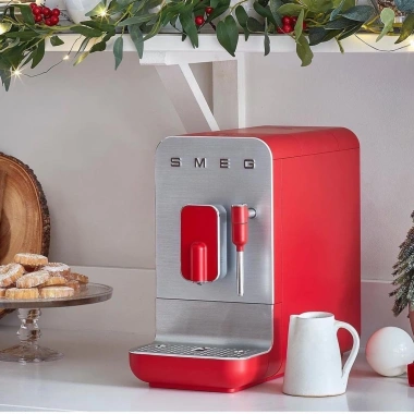 Máy Pha Cà Phê Tự Động Smeg BCC02RDMEU Red 19 Bar 1.4L Espresso Cappuccino Nhập Đức Giảm Giá 22% 20.085.000 VND 10