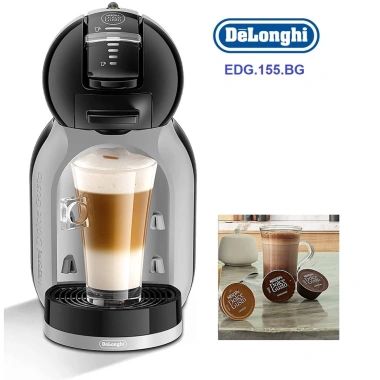 Máy Pha Cà Phê Viên Nén Dolce Gusto DeLonghi Mini EDG 155.BG 0.8L - Made in Indonesia, BH 12 Tháng - Giá Ưu Đãi 749.000₫ 3 Máy Pha Cà Phê Viên Nén Dolce Gusto DeLonghi Mini EDG 155.BG 0.8L - Made in Indonesia, BH 12 Tháng - Giá Ưu Đãi 749.000₫ 3