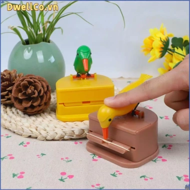 Máy phân phối tăm DWELLCO chim ruồi tự động dễ thương - Giá chỉ 39.400₫
