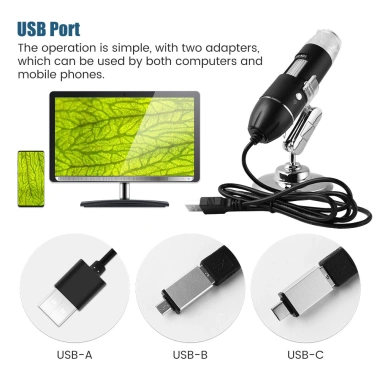 Máy phân tích da liễu USB, kính hiển vi chẩn đoán da đầu - 316.254 VND 3