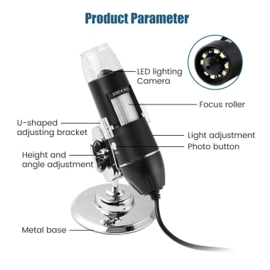 Máy phân tích da liễu USB, kính hiển vi chẩn đoán da đầu - 316.254 VND 7