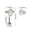 Máy phát điện xoắn ốc 10W - Tuabin gió nhỏ cho trại gia đình, bộ DIY giáo dục 7