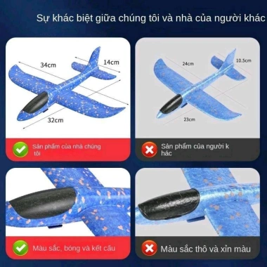 Máy phóng máy bay xốp đẹp siêu hot - Giá chỉ 85.000 VND, giảm mạnh so với 104.550 VND 5