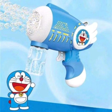 Máy phun bong bóng xà phòng có đèn LED, tạo bọt sáng lung linh, giá ưu đãi 19.000₫ 7