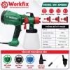 Máy phun sơn điện WORKFIX WF‑SPS800 600W 800ml 3 kiểu phun kèm 3 béc - Giá 624.000₫ 2