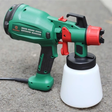 Máy phun sơn điện WORKFIX WF‑SPS800 600W 800ml 3 kiểu phun kèm 3 béc - Giá 624.000₫ 7