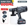 Máy Phun Sơn Workfix WF‑SG800ML 800ml – 2 chế độ, chân pin phổ thông, giá 580k