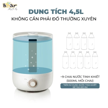 Máy phun sương Bear JSQ C45U1 4.5L - Dưỡng ẩm, làm mát không khí, giá chỉ 702.000 ₫ 3