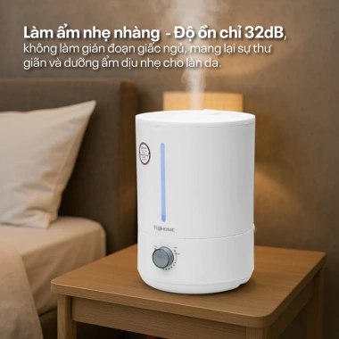 Máy phun sương mini FUJIHOME tạo ẩm, khuếch tán tinh dầu, bù ẩm phòng ngủ & khách - Giá chỉ 275.000đ 10