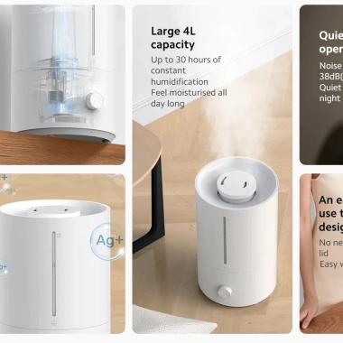 Máy phun sương Xiaomi Gen 2 4L – Tạo ẩm, xông tinh dầu, kháng khuẩn 99%, 599k 6