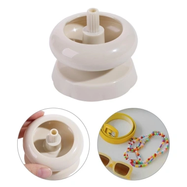 Máy quay hạt NLINNI – Bát hạt DIY tiện lợi, thiết bị đính cườm nhanh, dụng cụ làm vòng tay