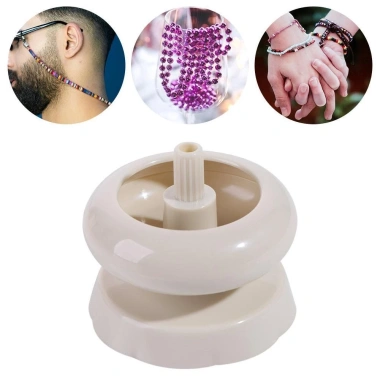 Máy quay hạt NLINNI – Bát hạt DIY tiện lợi, thiết bị đính cườm nhanh, dụng cụ làm vòng tay