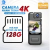 Máy quay phim 4K HOÀ TỐC 2H - Màn hình sắc nét, kết nối điện thoại, app riêng, ghi âm, quay ban - giá ưu đãi 771k 3