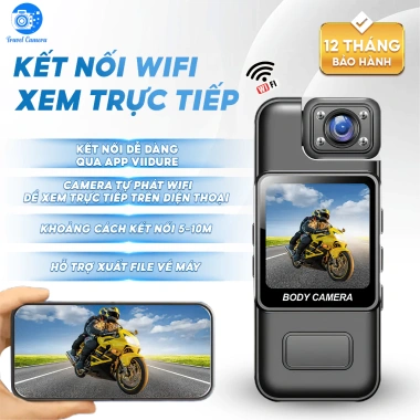 Máy quay phim 4K HOÀ TỐC 2H - Màn hình sắc nét, kết nối điện thoại, app riêng, ghi âm, quay ban - giá ưu đãi 771k