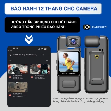 Máy quay phim 4K HOÀ TỐC 2H - Màn hình sắc nét, kết nối điện thoại, app riêng, ghi âm, quay ban - giá ưu đãi 771k