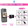 Máy quay phim 4K HOÀ TỐC 2H - Màn hình sắc nét, kết nối điện thoại, app riêng, ghi âm, quay ban - giá ưu đãi 771k 10