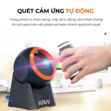 Máy Quét Mã Vạch QR KAW - Đầu Đọc Đa Tia CMOS, Dễ Dùng, Giá Ưu Đãi 862.600₫