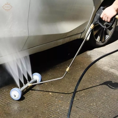 Máy rửa áp lực 4 vòi thép không gỉ - Làm sạch khung gầm, rửa xe SUV, phụ kiện ô tô - 612.700₫