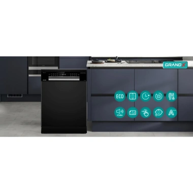 Máy rửa bát GrandX SMS7GX86B Series 7 Độc Lập - Rửa và Sấy hiệu quả, giá chỉ 16.398.256 VND