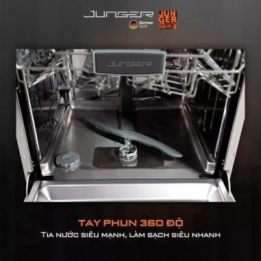 Máy rửa bát JUNGER DWJ-450 dung tích lớn, rửa sạch, sấy khô nhanh - giá ưu đãi 19.9 triệu 5