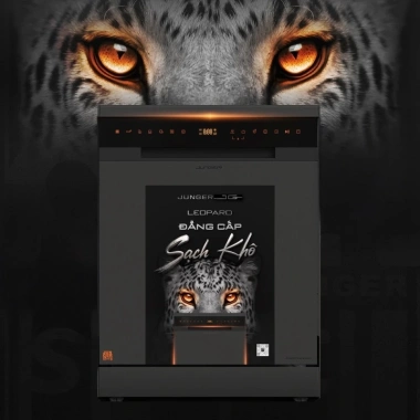 Máy rửa bát Junger JG Leopard DWJ-183-VG 15 bộ - Đa chương trình, giảm 20%