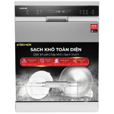 Máy rửa bát KOCHER KDEU-X15S - Độc lập, rửa sạch nhanh, giá 16,990,000 VND 3