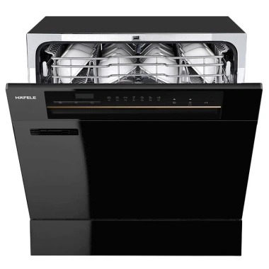 Máy rửa chén bát HDW-T5.551B Hafele 538.21.340 - Sấy tăng cường, khử khuẩn UV, chống tràn, giá ưu đãi 10,9 triệu