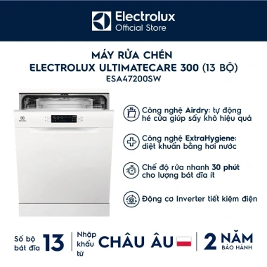 Máy rửa chén Electrolux 60 cm UltimateCare 300 - 13 bộ, giá 12,590,000 đ 2
