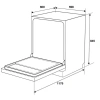 Máy rửa chén Hafele HDW-F6.051S Rửa sạch sâu, tiết kiệm điện nước, giá 14.35 triệu 9