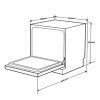 Máy rửa chén Hafele HDW-T5.551B 538.21.340 – Công nghệ EU, giá 12,156,000 VNĐ 8