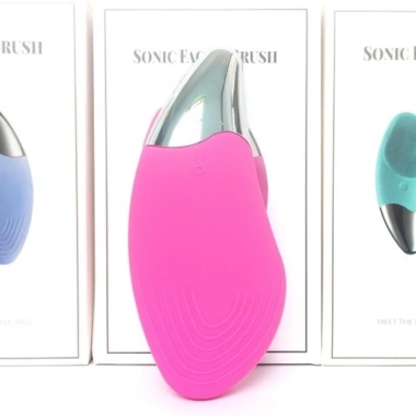 Máy rửa mặt 3 in 1 Sonic Massage cao cấp Sạc USB Chống nước Giá chỉ 110k