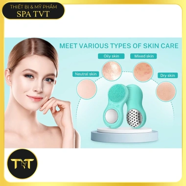 Máy rửa mặt 3 trong 1 kèm rung - Điện di tinh chất, BH 12 tháng, chỉ 700.000₫ 3 Máy rửa mặt 3 trong 1 kèm rung - Điện di tinh chất, BH 12 tháng, chỉ 700.000₫ 3