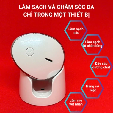 Máy rửa mặt 4IN1 KKS-155: Đẩy tinh chất, tẩy trang, massage, dưỡng da - 659.000₫ 4