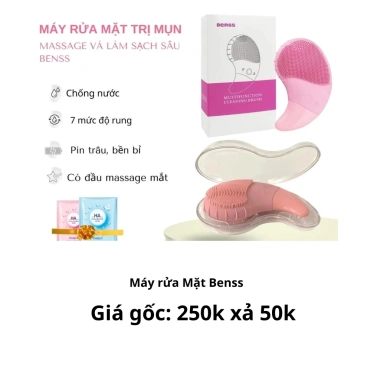Máy rửa mặt đa năng làm tóc, làm đẹp xả kho - Giá chỉ 50.000đ, tiết kiệm ngay