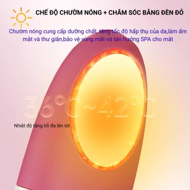 Máy Rửa Mặt Điện Di Nóng Lạnh 6in1 HB21 Làm Sạch, Massage, Dưỡng, Khít Lỗ Chân Lông 980k