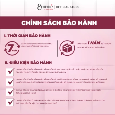 Máy rửa mặt Emmié Premium Sonic FDA tặng Gel 2% BHA 280ml, giá chỉ 729.000₫