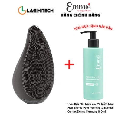 Máy Rửa Mặt Emmié Premium Sonic - Làm Sạch Sâu, 1 Năm Bảo Hành, Giá 650.000₫