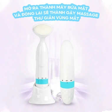 Máy rửa mặt Half Horse mát xa, làm sạch sâu tuần hoàn máu – Da sáng, giá 70.000₫ 2