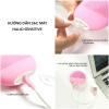 Máy rửa mặt Halio da nhạy cảm màu hồng nhạt - Thiết bị làm sạch & massage nhỏ gọn, tiện mang đi - Giá chỉ 868.000 VND 2