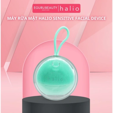 Máy rửa mặt Halio Sensitive Facial Device - Chu trình làm sạch da tự động, Hàng Chính Hãng, giá ưu đãi 560k