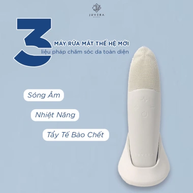 Máy rửa mặt Juvera Original - Làm sạch sâu, da khỏe mạnh, giảm 20% chỉ 1.950.000₫ 2 Máy rửa mặt Juvera Original - Làm sạch sâu, da khỏe mạnh, giảm 20% chỉ 1.950.000₫ 2